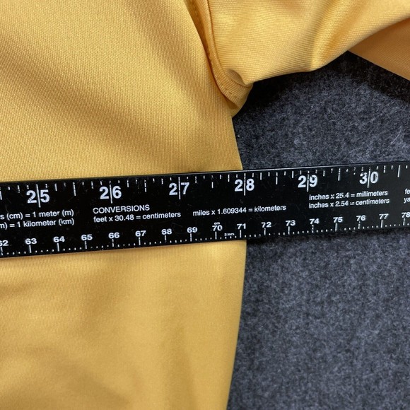 Columbia PFG Polo Shirt Mens Large Yellow Collared Active Fishing Size 2XL EUC - Picture 5 of 7